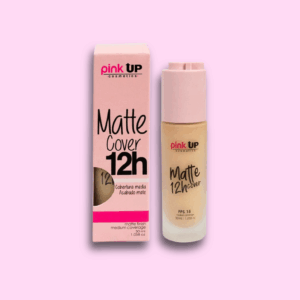 base pink up matte cover